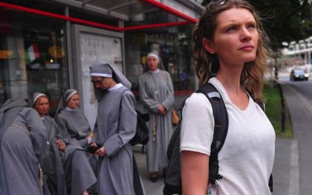 Agata Buzek jako alpinistka kino świat