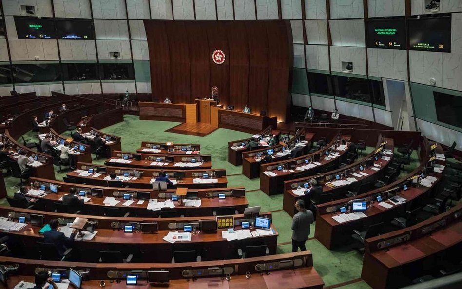 Hongkong: Sesja Rady Legislacyjnej odroczona