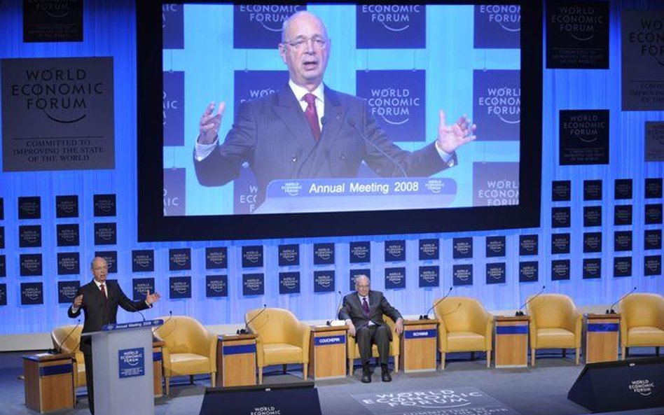 Klaus Schwab, przewodniczący Światowego Forum Ekonomicznego