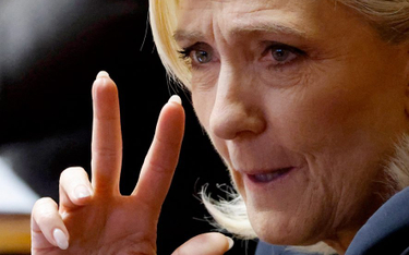 Niemal 1/3 Francuzów chce już w pierwszej turze wyborów prezydenckich głosować na Marine Le Pen