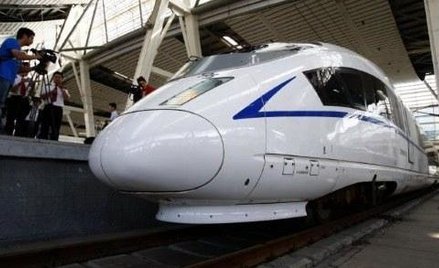 Chińskie TGV pojadą z prędkością 350 km/h