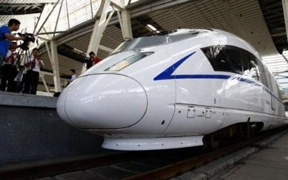 Chińskie TGV pojadą z prędkością 350 km/h