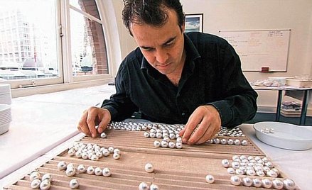 Naszyjnik z kropel rosy