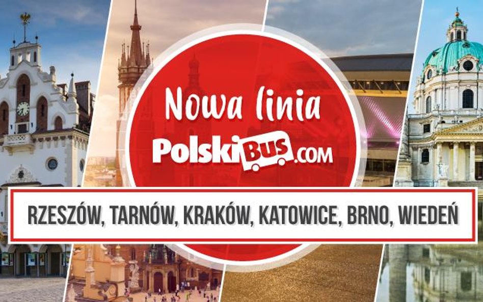 Polski Bus połączy Rzeszów z Wiedniem