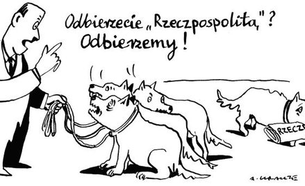 Komentarz rysunkowy. Odbierzecie "Rzeczpospolitą"?