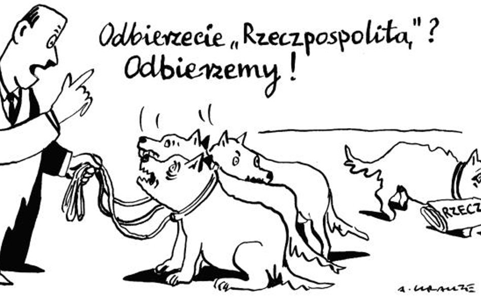 Komentarz rysunkowy. Odbierzecie "Rzeczpospolitą"?