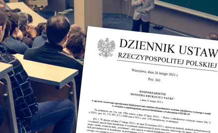 Rozporządzenie: studenci do końca września 2021 roku będą uczyć się zdalnie