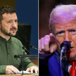 Wołodymyr Zełenski i Donald Trump