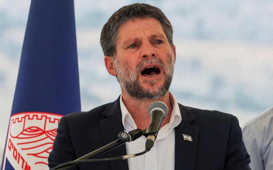 Minister finansów Izraela Bezalel Smotrich