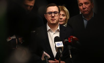 Minister energii Miłosz Motyka