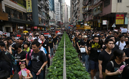 Chiny: Hongkong nie potrzebuje wtrącania się zachodu