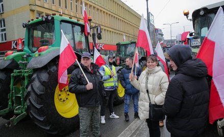 Protesty rolników odbywają się w całej Polsce