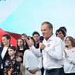 Donald Tusk po ogłoszeniu wyniku wyborów
