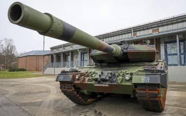 Rosjanie twierdzą, że w pobliżu Bachmutu walczą już czołgi Leopard