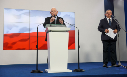 Jarosław Kaczyński i Andrzej Adamczyk