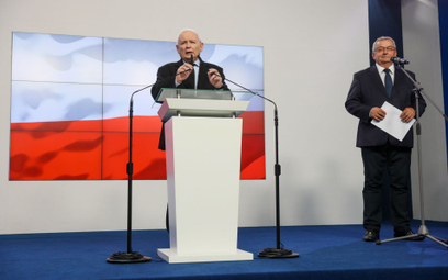 Jarosław Kaczyński i Andrzej Adamczyk