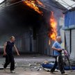 Przedmieścia Doniecka po środowym zaostrzeniu konfliktu na wschodzie Ukrainy