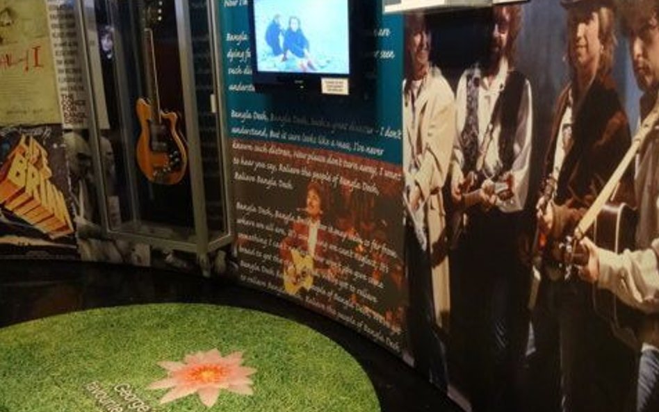 George Harrisson w The Beatles Story