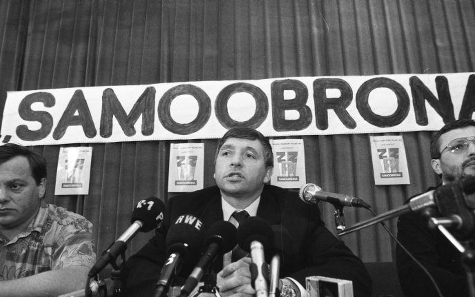 Konferencja Związku Zawodowego Samoobrona Rolnictwa w 1992 roku