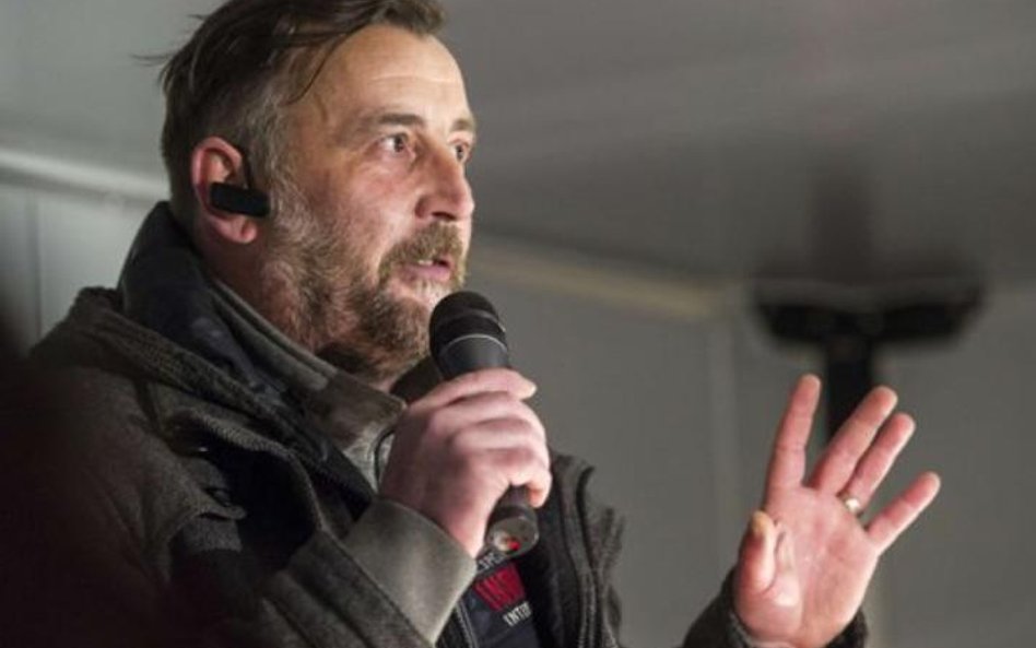 Lutz Bachmann, założyciel Pegidy, na którym ciąży kilka wyroków pozbawienia wolności za pospolite pr