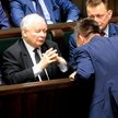 Prezes PiS Jarosław Kaczyński w Sejmie