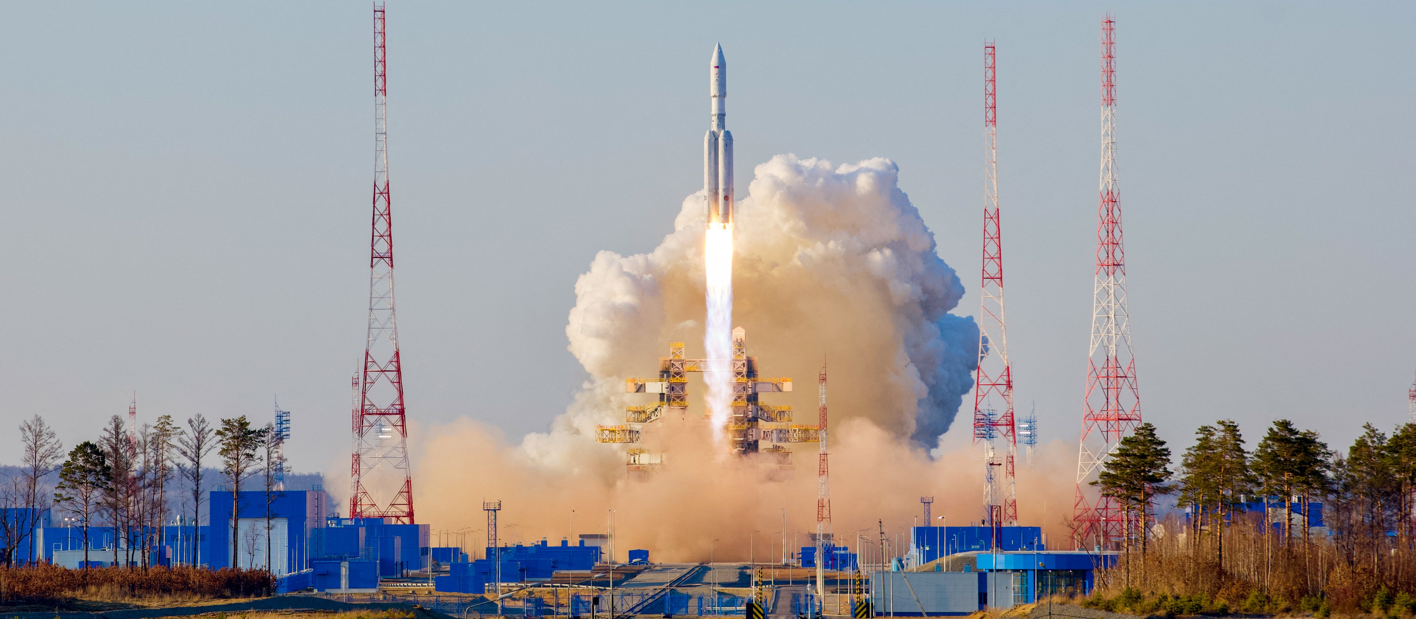 Jedyny rosyjski kosmodrom odcięty od zasilania. Zdumiewający powód