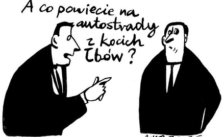 Andrzej Krauze: Komentarz rysunkowy z 7 lutego 2011