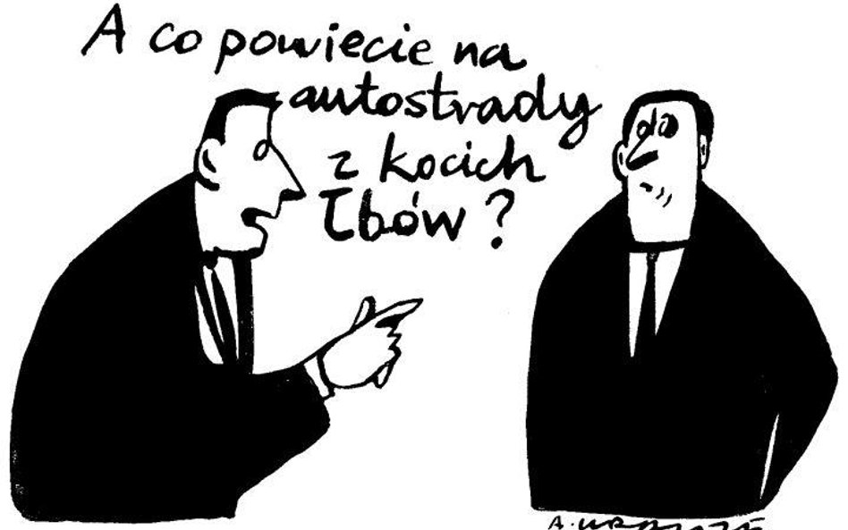 Andrzej Krauze: Komentarz rysunkowy z 7 lutego 2011