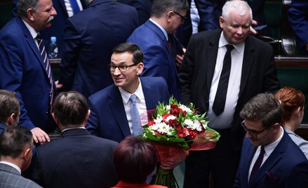 Mateusz Morawiecki może zrezygnować z wygłaszania exposé i nic mu za to nie grozi. Na zdjęciu premie
