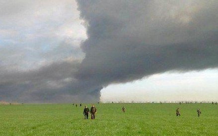 Płonąca baza Kuzminki