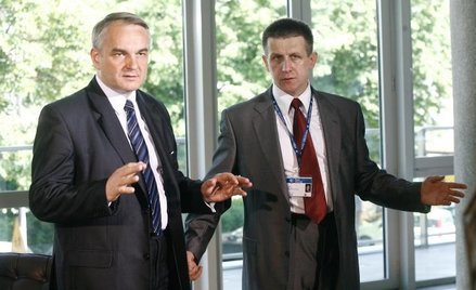 Waldemar Pawlak i Jan Bury