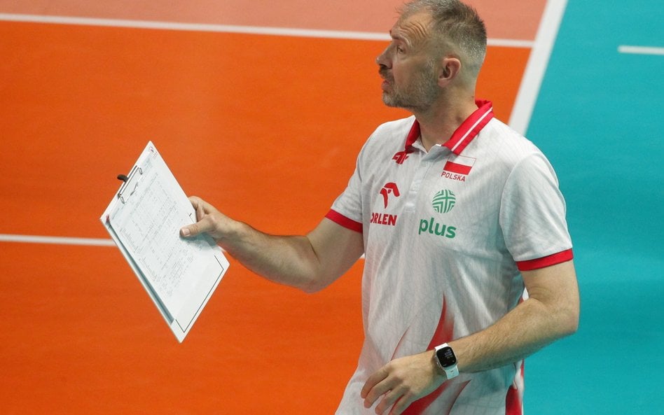 Trener reprezentacji Polski Nikola Grbic