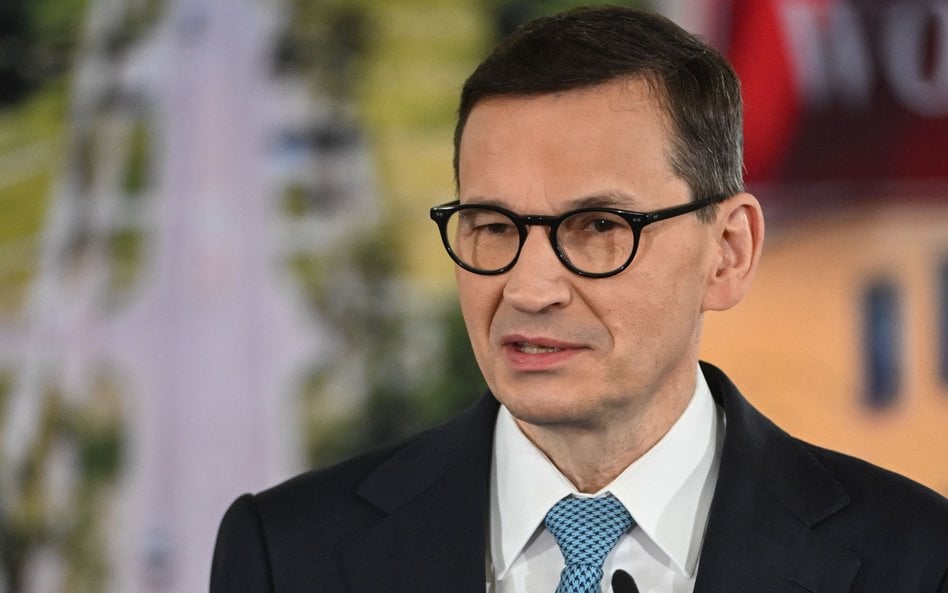 Wiceprezes PiS Mateusz Morawiecki