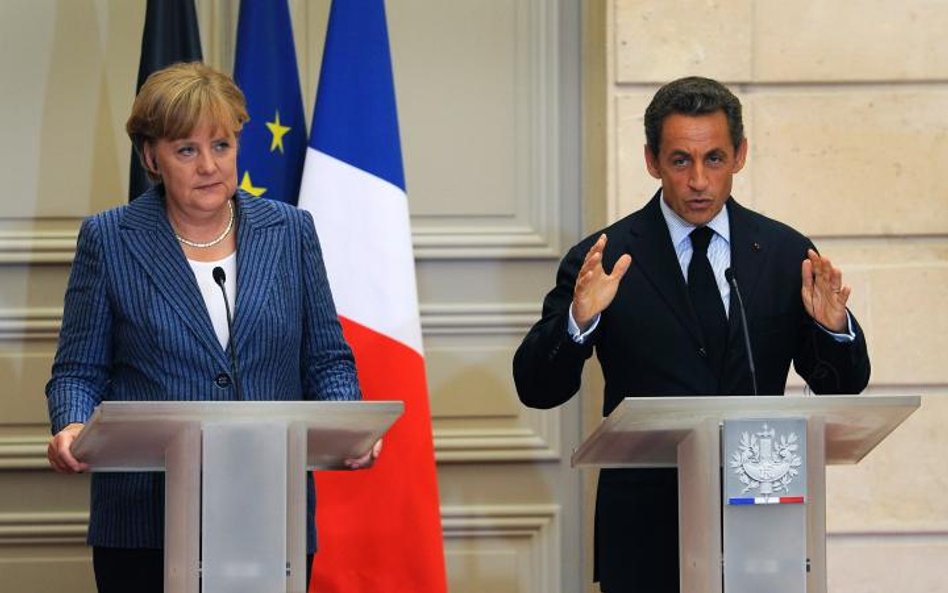 Merkel i Sarkozy za rekapitalizacją banków