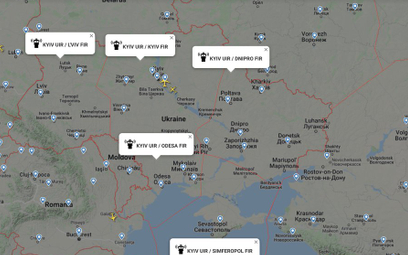 Przestrzeń powietrzna nad Ukrainą