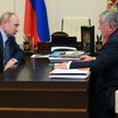Prezydent Rosji Władimir Putin i prezes korporacji Rosnieft Igor Sieczin.