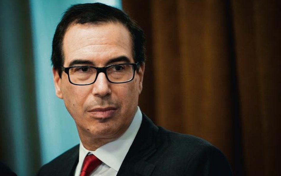 Steven Mnuchin, amerykański sekretarz skarbu.