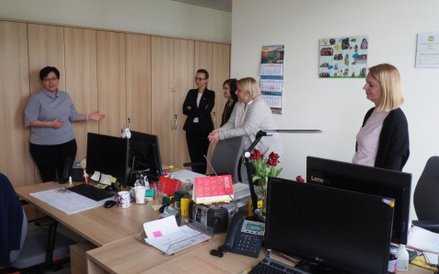 Główna księgowa Renata Kochanowska przedstawiła swój zespół