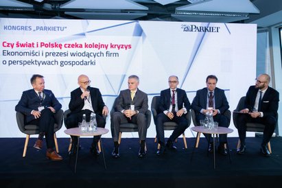 Od lewej: Adam Czyżewski, główny ekonomista PKN Orlen, Władysław Grochowski, prezes Arche, Marcin Mr