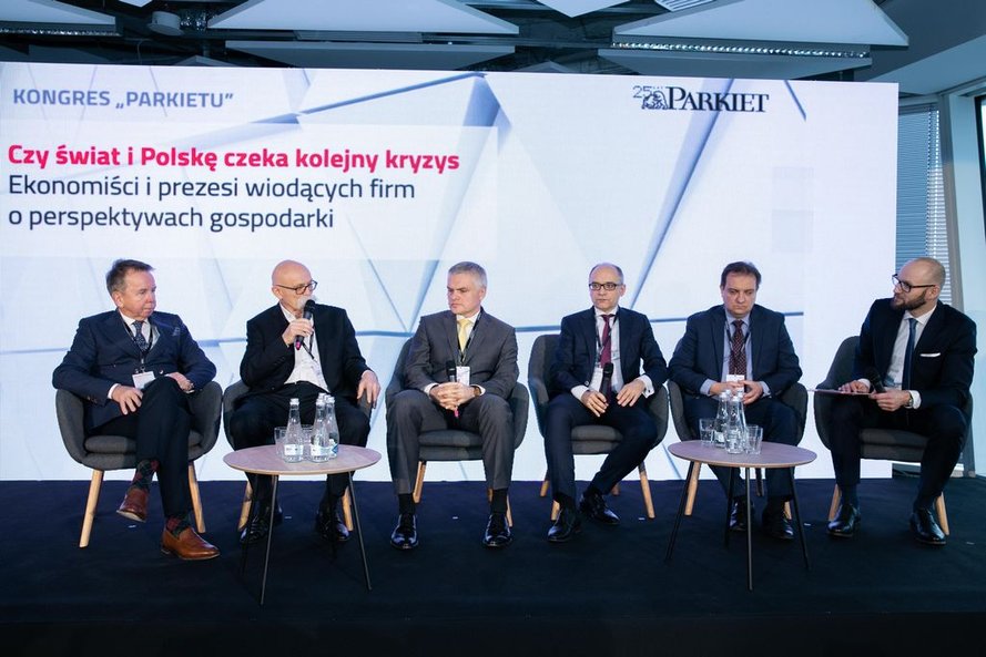 Od lewej: Adam Czyżewski, główny ekonomista PKN Orlen, Władysław Grochowski, prezes Arche, Marcin Mr