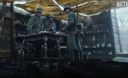 Kadr z filmu "Na zachodzie bez zmian"