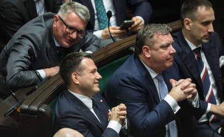 Sławomir Mentzen w sejmowych ławach