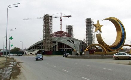 Największy w Europie meczet – na zdjęciu jeszcze w budowie