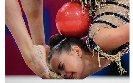 Dina Awerina podczas Igrzysk Europejskich w Mińsku