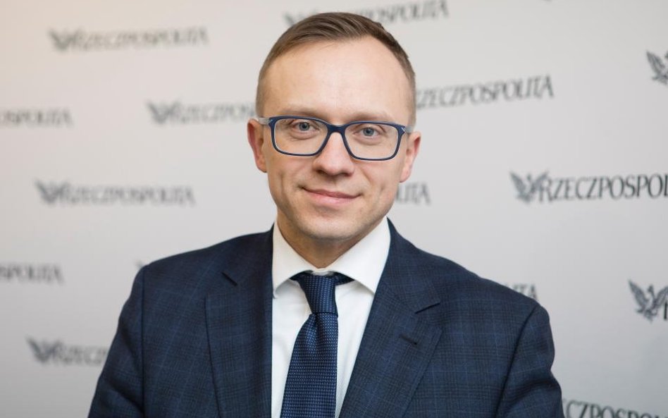 Wiceminister finansów Artur Soboń