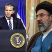 Pete Hegseth i Mojtaba Chamenei