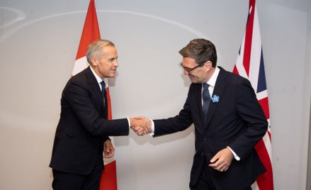 Mark Carney i Andy Burnham