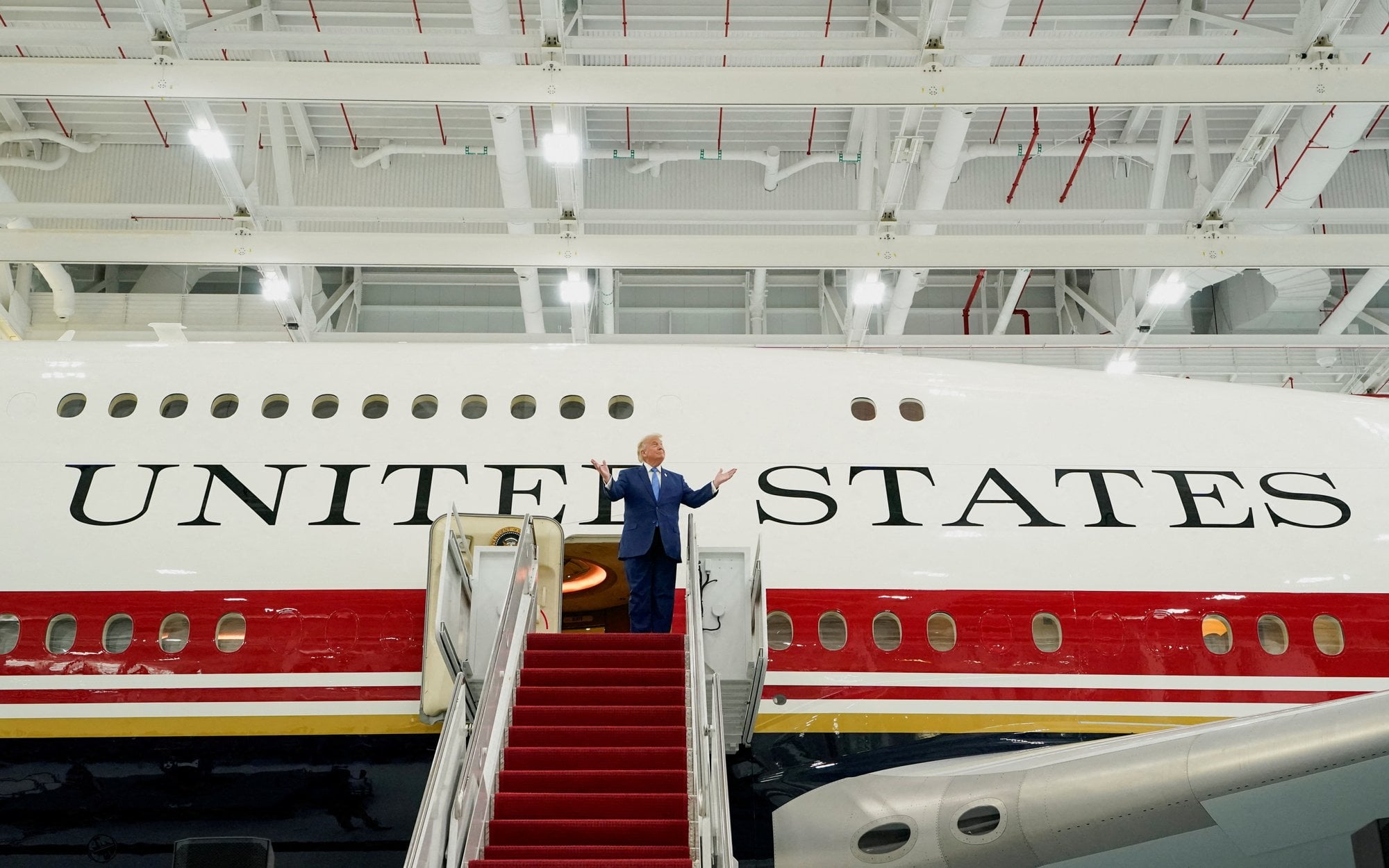 Nowy Air Force One „najbardziej luksusowy na świecie”. Trump: Inni mieli lepsze, absurd