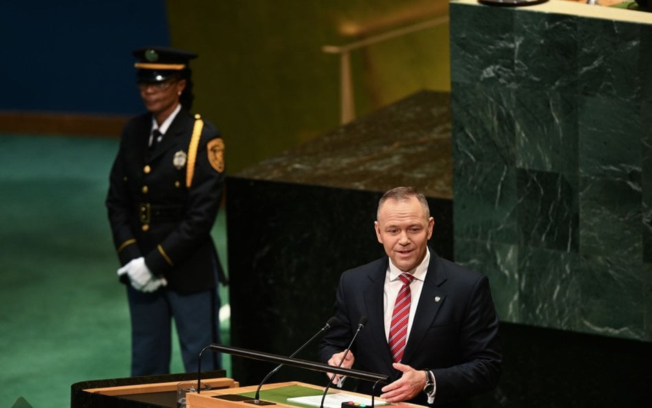 Prezydent Karol Nawrocki uczestniczy w 81. Zgromadzeniu Ogólnym  w siedzibie ONZ w Nowym Jorku