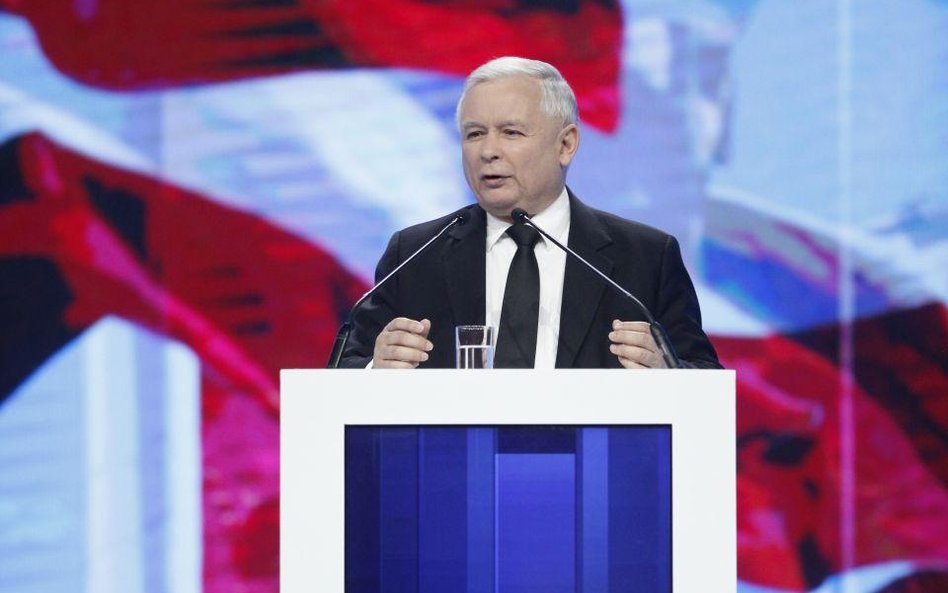 Prezes PiS Jarosław Kaczyński